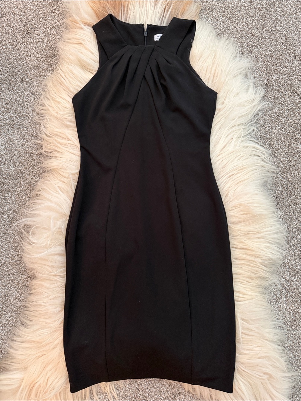 Calvin Klein Black Sleeveless Dress